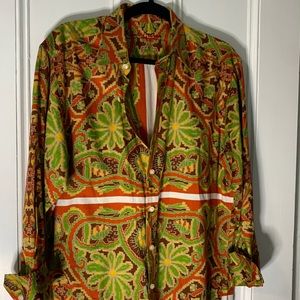 Men’s Robert Graham vintage dress shirt